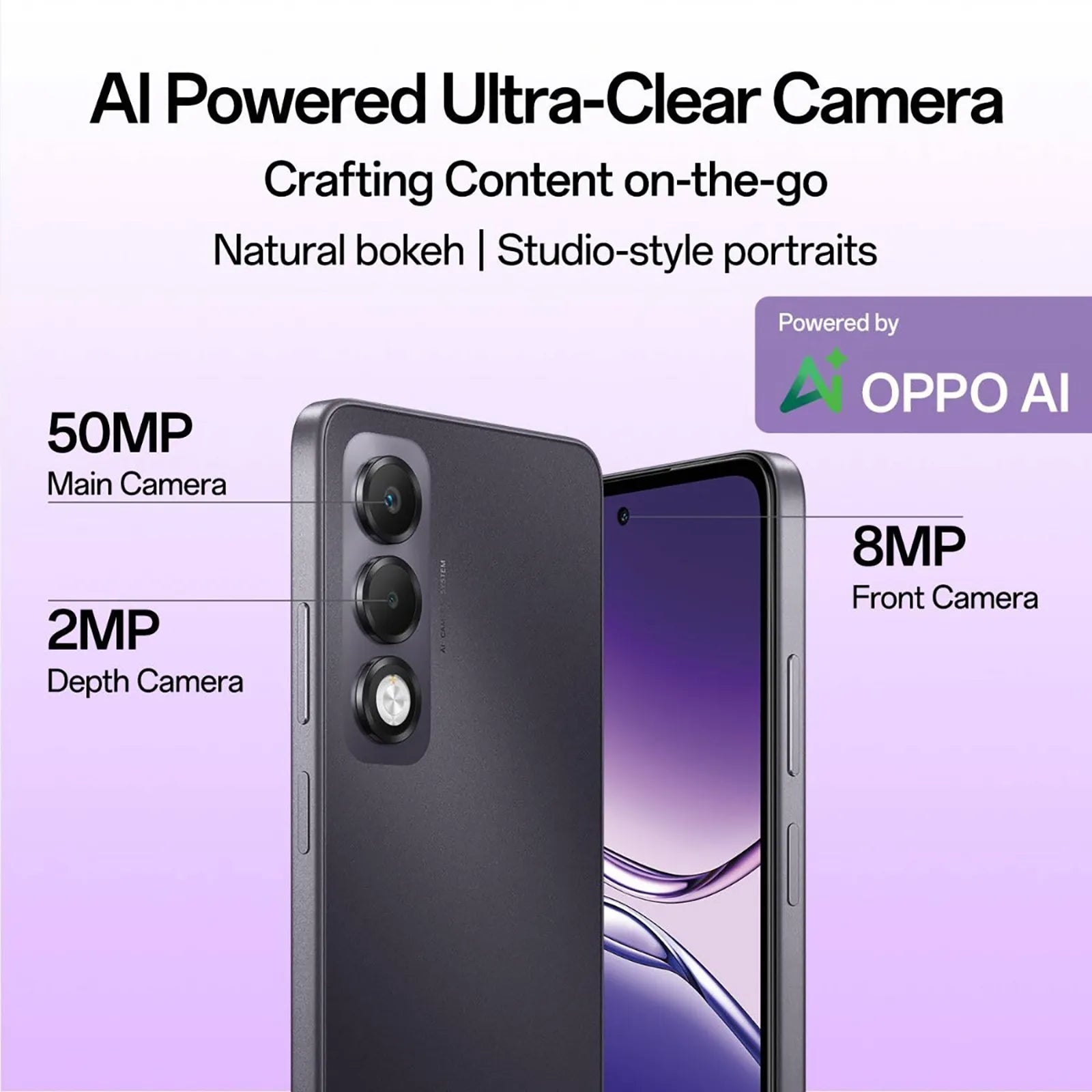 Oppo K13x 5g midnight Violet, 128 Gb, 6000 Mah